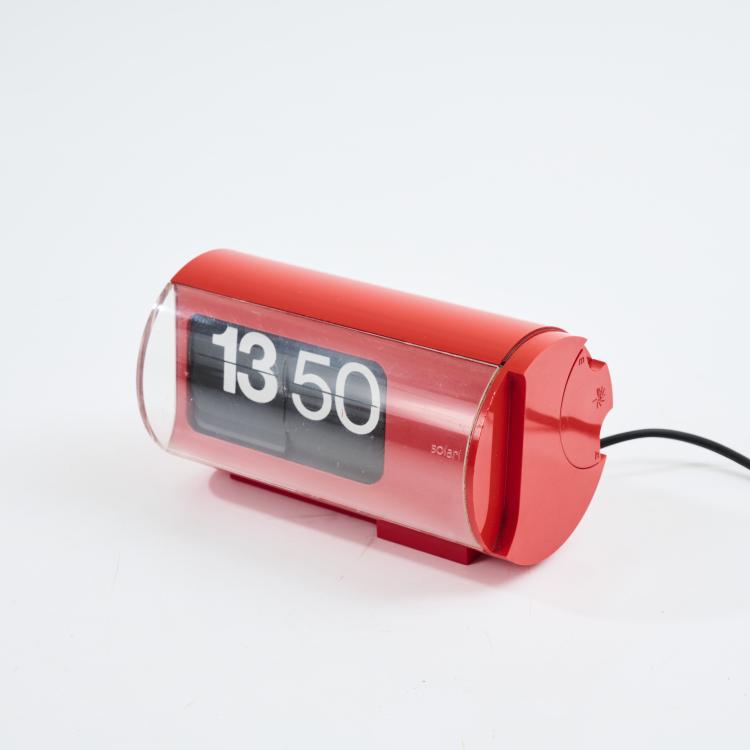 Bild 4 zu Objekt, 'Cifra 3' table clock, 1966, Gino Valle, Solari & C., Udine, 170A 197