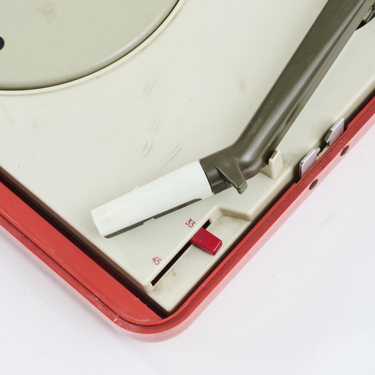 Bild 3 zu Objekt, Plattenspieler mit separatem Lautsprecher 'FV 1014', 1964, Marco Zanuso, Brionvega, Mailand, 170A 201