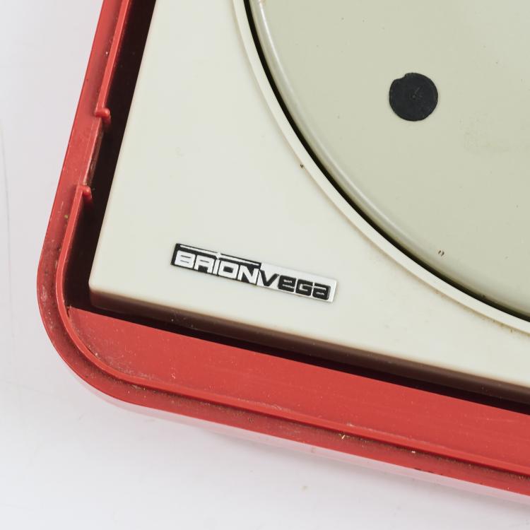 Bild 4 zu Objekt, Plattenspieler mit separatem Lautsprecher 'FV 1014', 1964, Marco Zanuso, Brionvega, Mailand, 170A 201