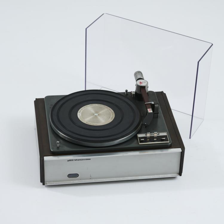 Bild 1 zu Objekt, Plattenspieler 'gd 802', um 1978, Brionvega, Mailand, 170A 209