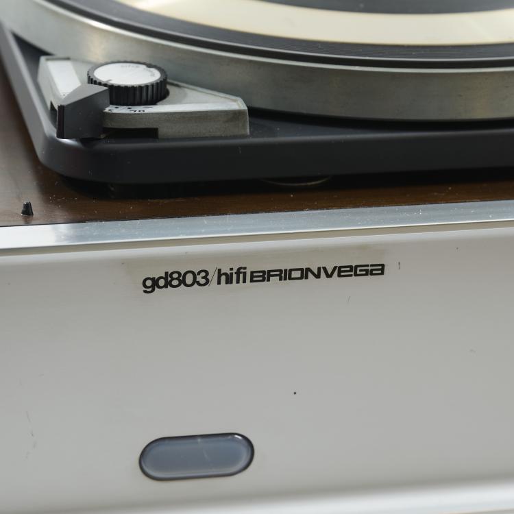 Bild 3 zu Objekt, 'gd 803' record player, 'as 602' amplifier, 1967, Achille Castiglioni, Brionvega, Mailand, 170A 203
