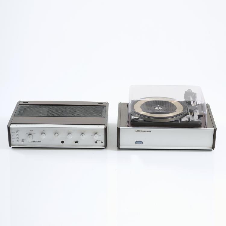 Bild 4 zu Objekt, 'gd 803' record player, 'as 602' amplifier, 1967, Achille Castiglioni, Brionvega, Mailand, 170A 203