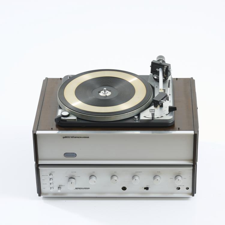 Bild 5 zu Objekt, 'gd 803' record player, 'as 602' amplifier, 1967, Achille Castiglioni, Brionvega, Mailand, 170A 203