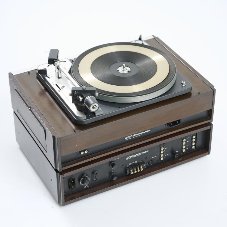 Bild 7 zu Objekt, 'gd 803' record player, 'as 602' amplifier, 1967, Achille Castiglioni, Brionvega, Mailand, 170A 203