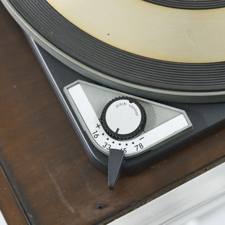 Bild 9 zu Objekt, 'gd 803' record player, 'as 602' amplifier, 1967, Achille Castiglioni, Brionvega, Mailand, 170A 203