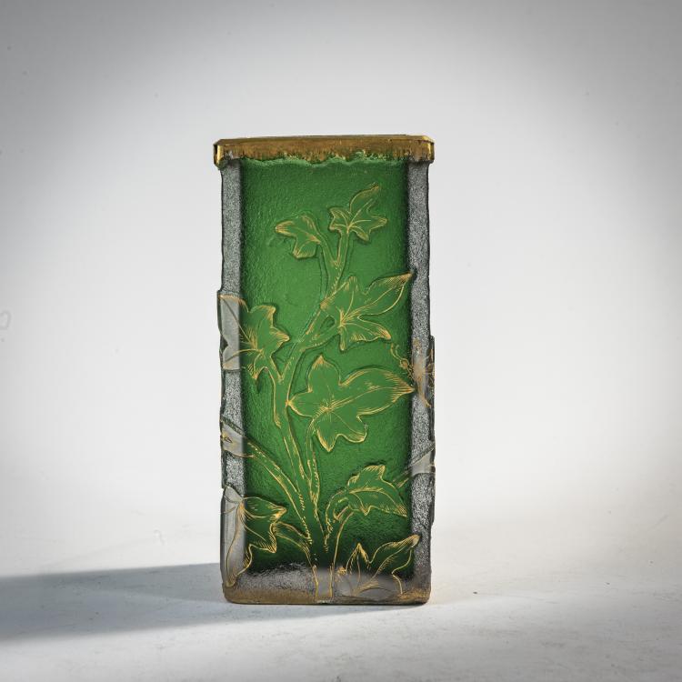 Bild 3 zu Objekt, Vase 'Je meurs o&ugrave; je m'attache', um 1892, Daum Fr&egrave;res, Nancy, 171A 19