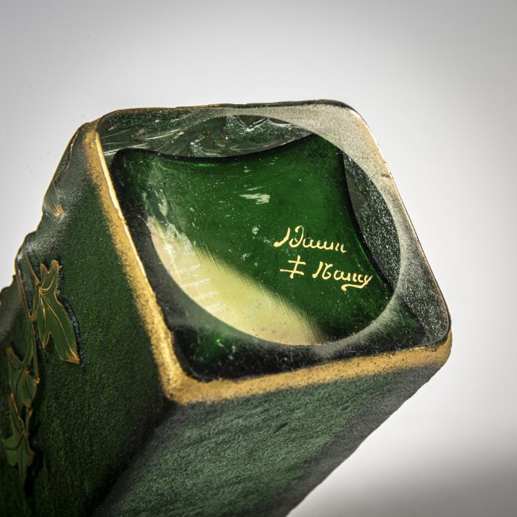 Bild 4 zu Objekt, Vase 'Je meurs o&ugrave; je m'attache', um 1892, Daum Fr&egrave;res, Nancy, 171A 19