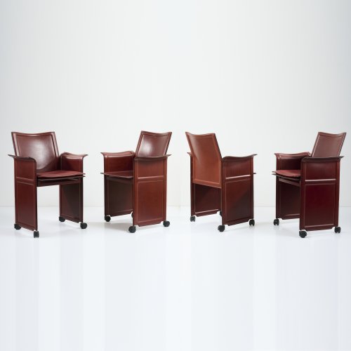 Four armchairs, 1970s