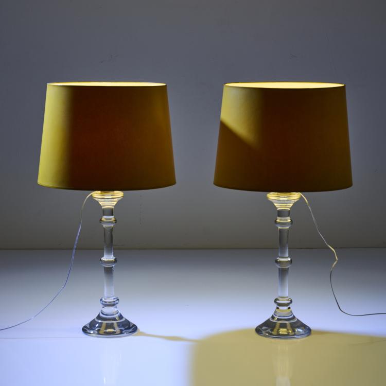 Bild 4 zu Objekt, Two 'Tiffany' table lights, 1969, Ingo Maurer, Design M, Maurer, Ingo, M&uuml;nchen; Val St. Lambert, 170B 331