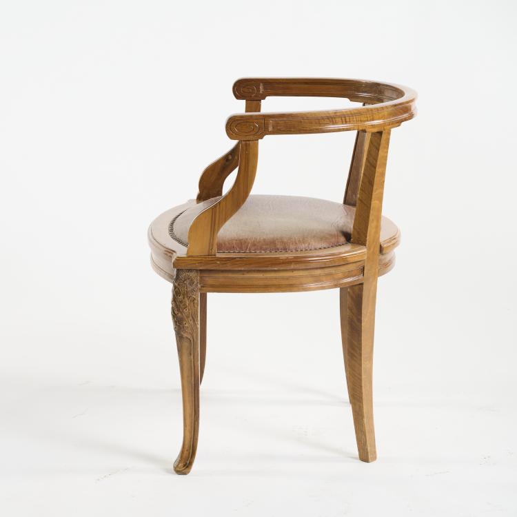 Bild 1 zu Objekt, Desk chair 'Pissenlit', c, 1900, Nancy, 176C 500