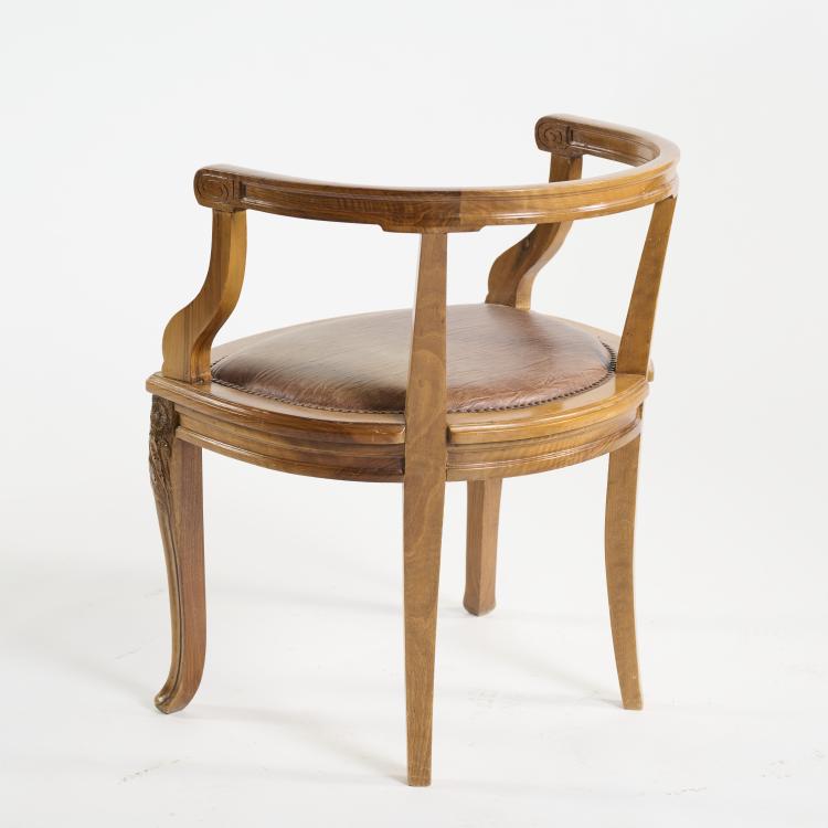 Bild 2 zu Objekt, Desk chair 'Pissenlit', c, 1900, Nancy, 176C 500