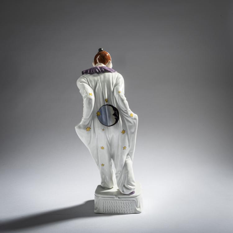 Bild 5 zu Objekt, 'Pierrot', 1906-09, Martin Wiegand, Meissen, 171B 353