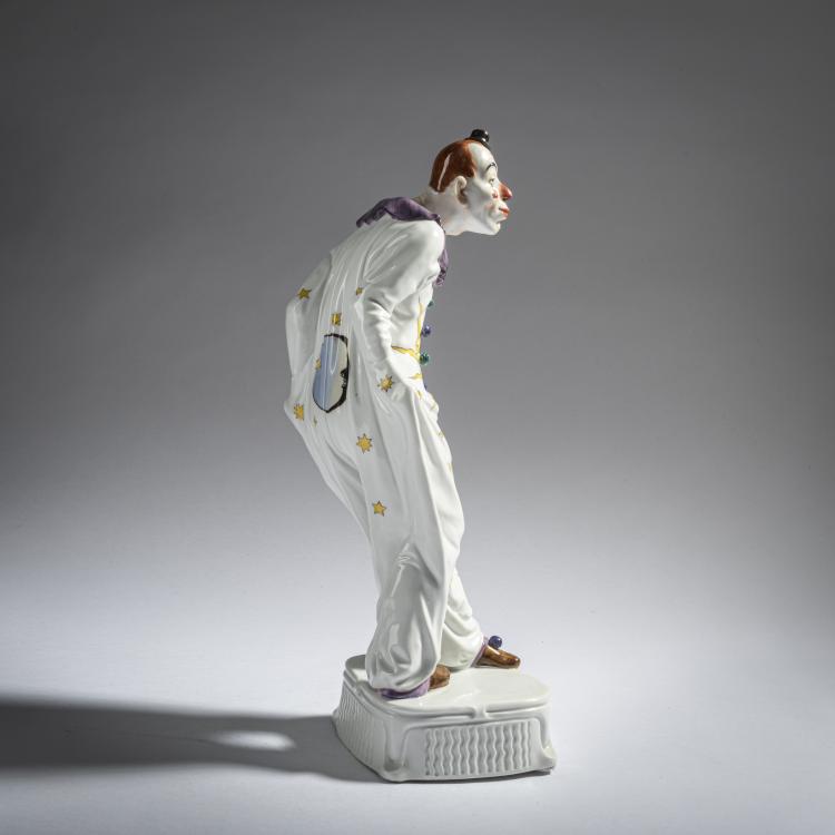 Bild 6 zu Objekt, 'Pierrot', 1906-09, Martin Wiegand, Meissen, 171B 353