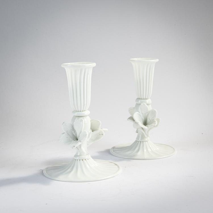 Hauptbild zu Objekt, Two candlesticks, c. 1950, Murano, 170C 696