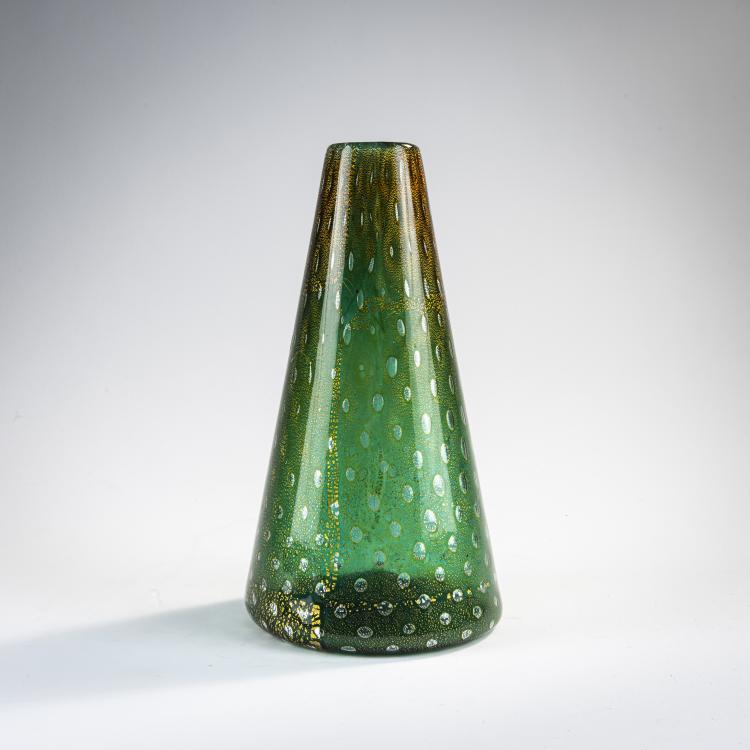 Hauptbild zu Objekt, Vase, um 1950, Giulio Radi, A.Ve.M., Murano, 170C 672