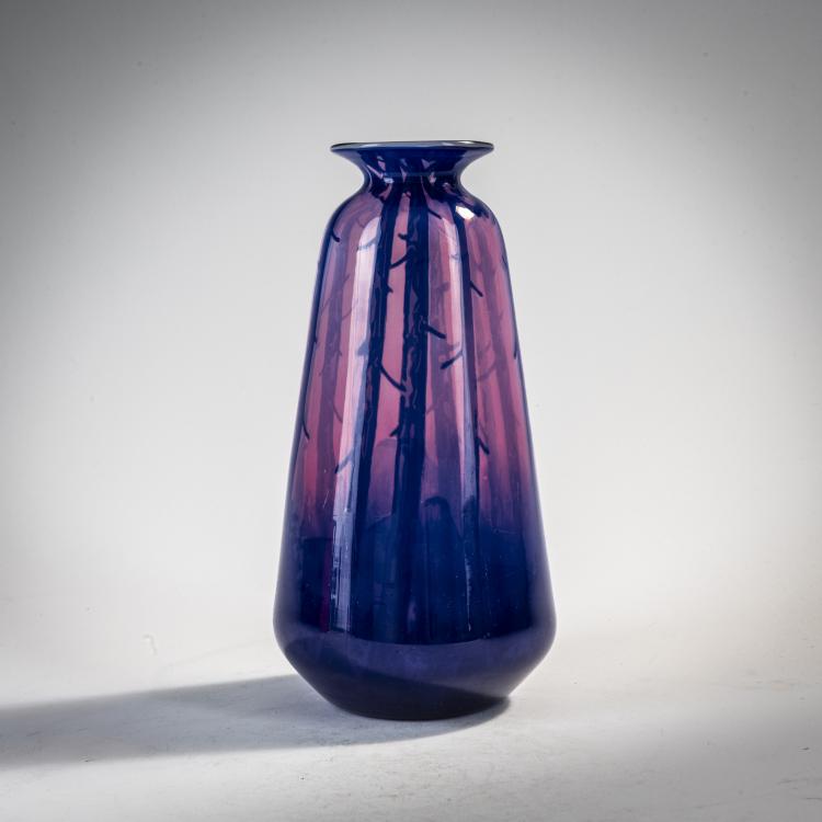Bild 2 zu Objekt, Vase 'Diaskop', um 1900, Rheinische Glash&uuml;tten, K&ouml;ln-Ehrenfeld, 171A 284