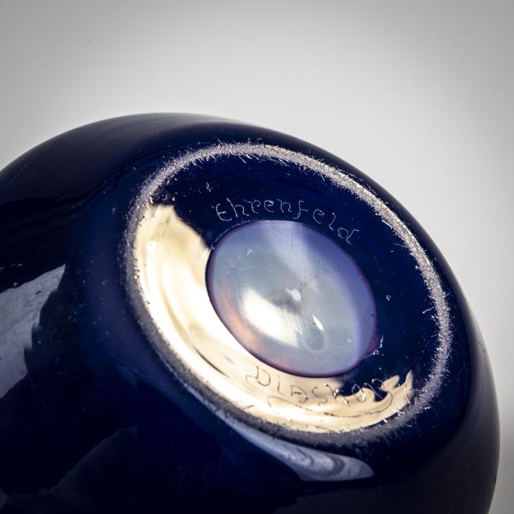 Bild 3 zu Objekt, Vase 'Diaskop', um 1900, Rheinische Glash&uuml;tten, K&ouml;ln-Ehrenfeld, 171A 284