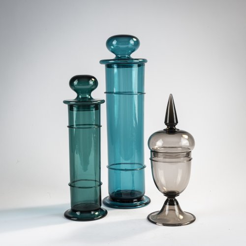 Three apothecary jars, 1959