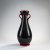 Vase 'Nero, rosso, argento', um 1932