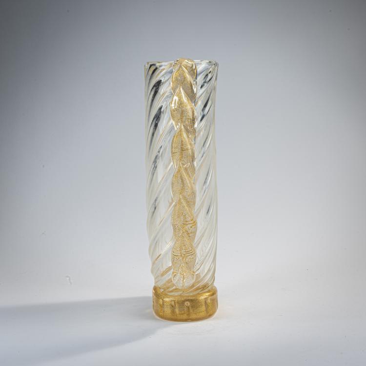 Bild 1 zu Objekt, Vase, c. 1938, A.Ve.M., Murano (zugeschrieben/attr.), 170C 517