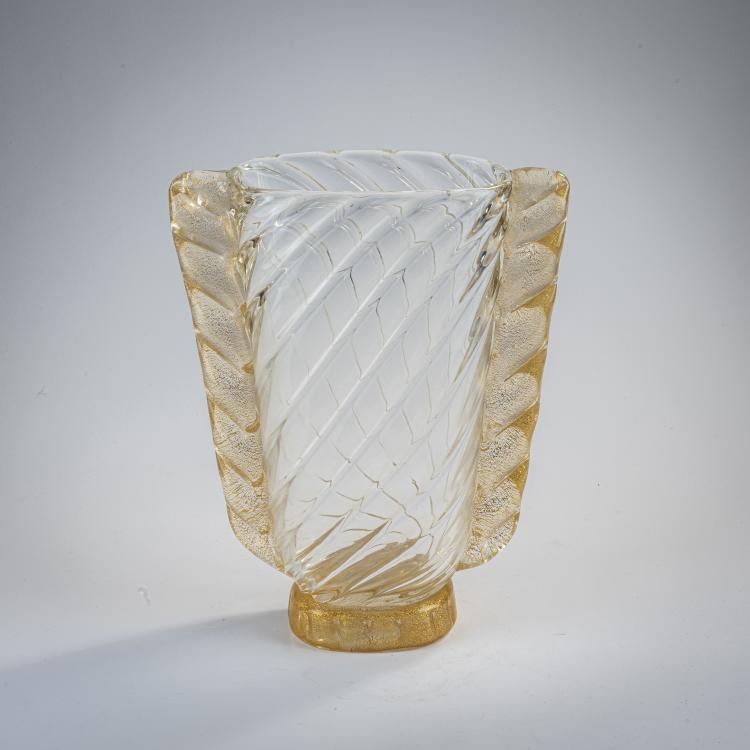 Bild 3 zu Objekt, Vase, c. 1938, A.Ve.M., Murano (zugeschrieben/attr.), 170C 517