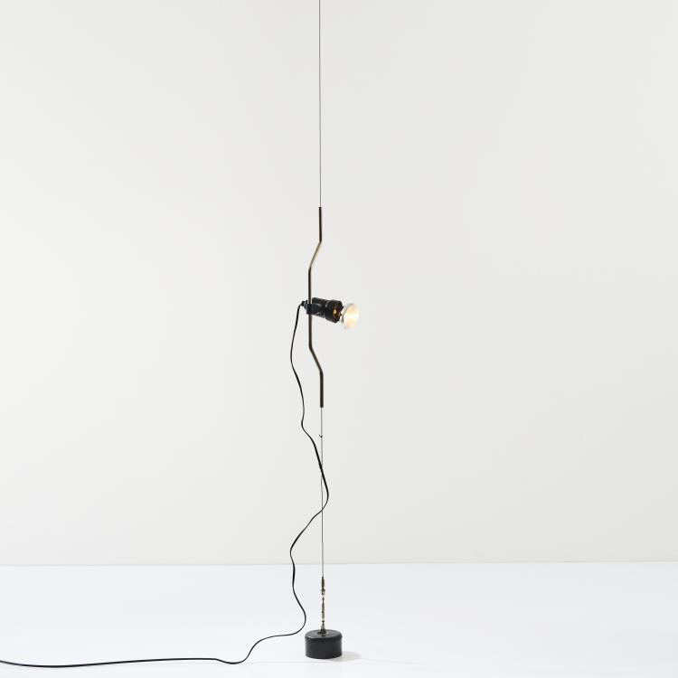Bild 1 zu Objekt, Deckeneinspannleuchte 'Parentesi', 1971, Achille Castiglioni, Flos, Brescia, 170A 149