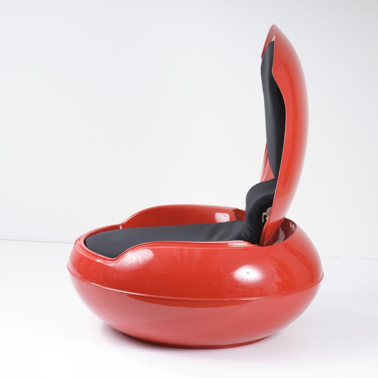 Bild 4 zu Objekt, Sessel 'Ei des Kolumbus', 1968, Peter Ghyczy, Reuter Produkt Design GmbH, 170B 312