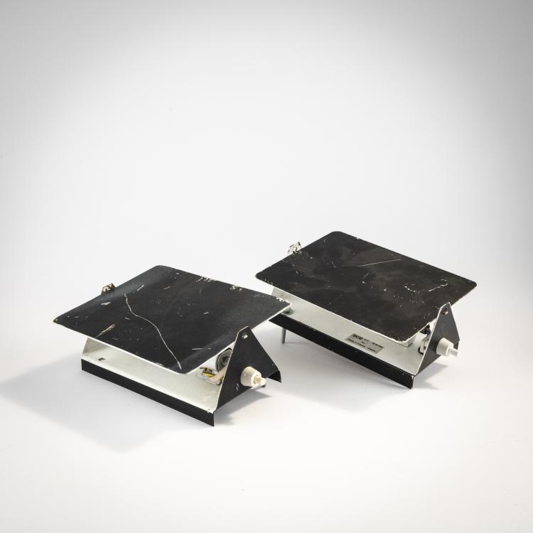 Hauptbild zu Objekt, Two wall lights 'CP-1', 1963, Charlotte Perriand, Steph Simon; SCE, 170B 488