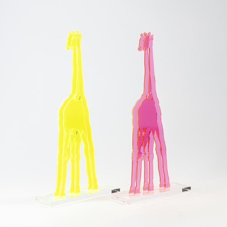 Bild 1 zu Objekt, Two 'Giraffa artificiale' sculptures, 1960s, Gino Marotta, Studio Superego, Mailand (zugeschrieben / attr.), 170A 138