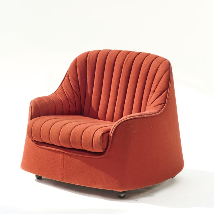 Hauptbild zu Objekt, 'Ciprea' easy chair, 1968, Afra Scarpa,Tobia Scarpa, Cassina, Mailand, 170A 88