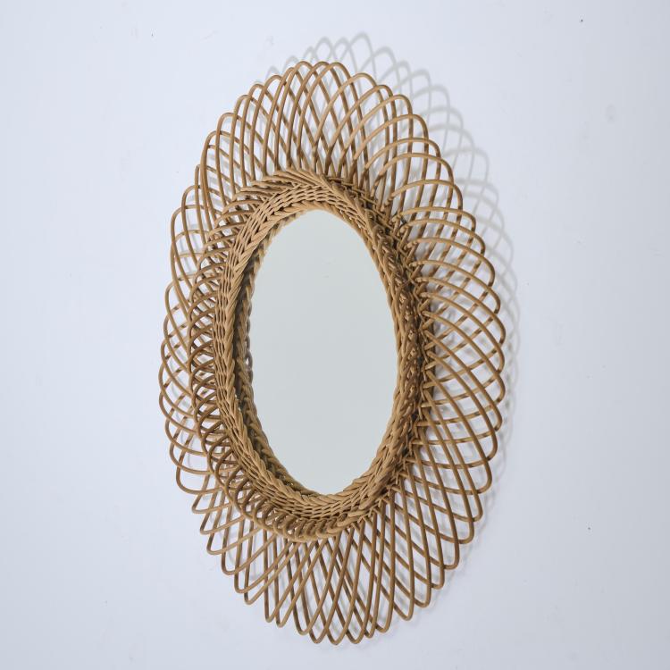 Hauptbild zu Objekt, Wandspiegel, 1950er Jahre, Italien, 170A 28