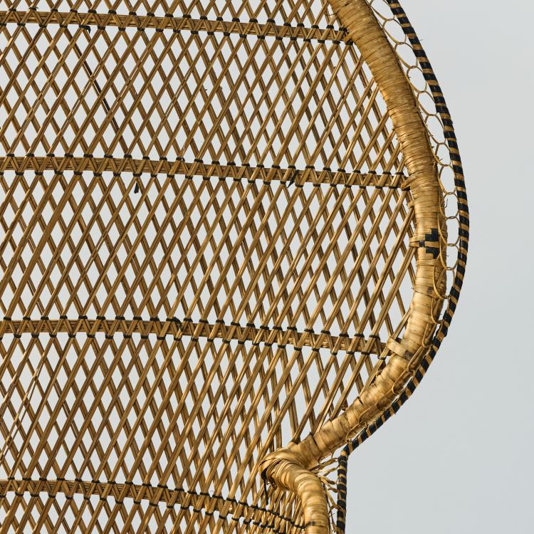 Bild 4 zu Objekt, Korbsessel 'Emmanuelle', 1970er Jahre, Italien, 170A 171