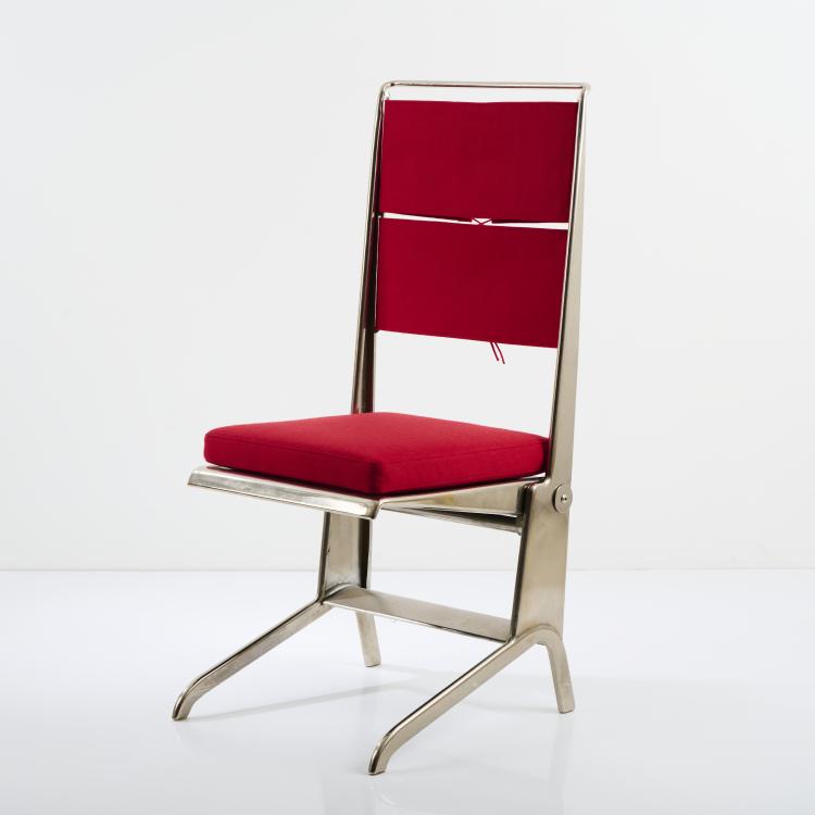 Hauptbild zu Objekt, Folding chair, 1924, Jean Prouv&eacute;, Tecta, Lauenf&ouml;rde, 172A 48