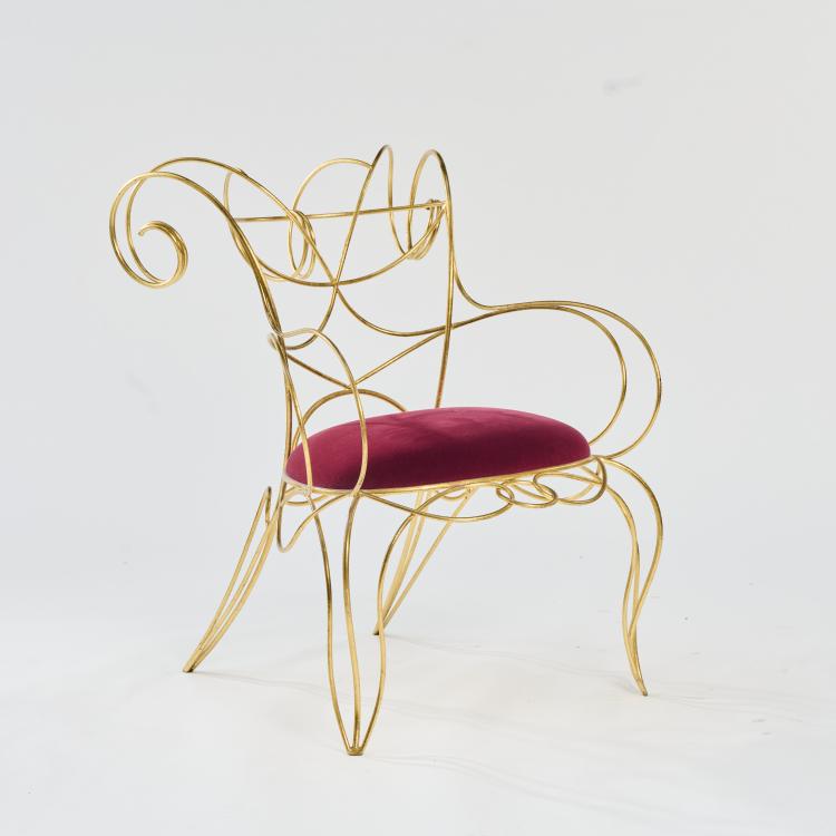 Bild 6 zu Objekt, 'Ram chair', 1985, Andr&eacute; Dubreuil, A. D. Decorative Arts, London, 170B 381