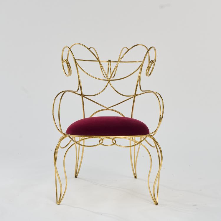 Bild 7 zu Objekt, 'Ram chair', 1985, Andr&eacute; Dubreuil, A. D. Decorative Arts, London, 170B 381