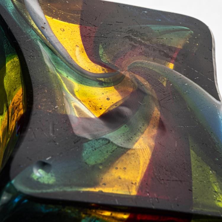 Bild 7 zu Objekt, 'Scozzese' vase, 1954-57, Fulvio Bianconi, Venini & C., Murano, 170C 572