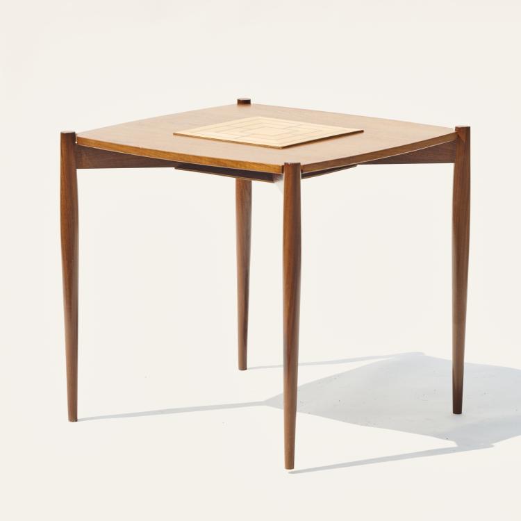 Bild 1 zu Objekt, Spieltisch mit 'Dame und Schach', 1950er Jahre, Reguitti, Fratelli, Agnosine, 170A 31