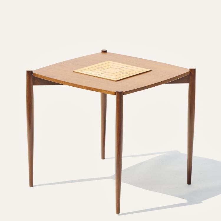 Bild 2 zu Objekt, Spieltisch mit 'Dame und Schach', 1950er Jahre, Reguitti, Fratelli, Agnosine, 170A 31