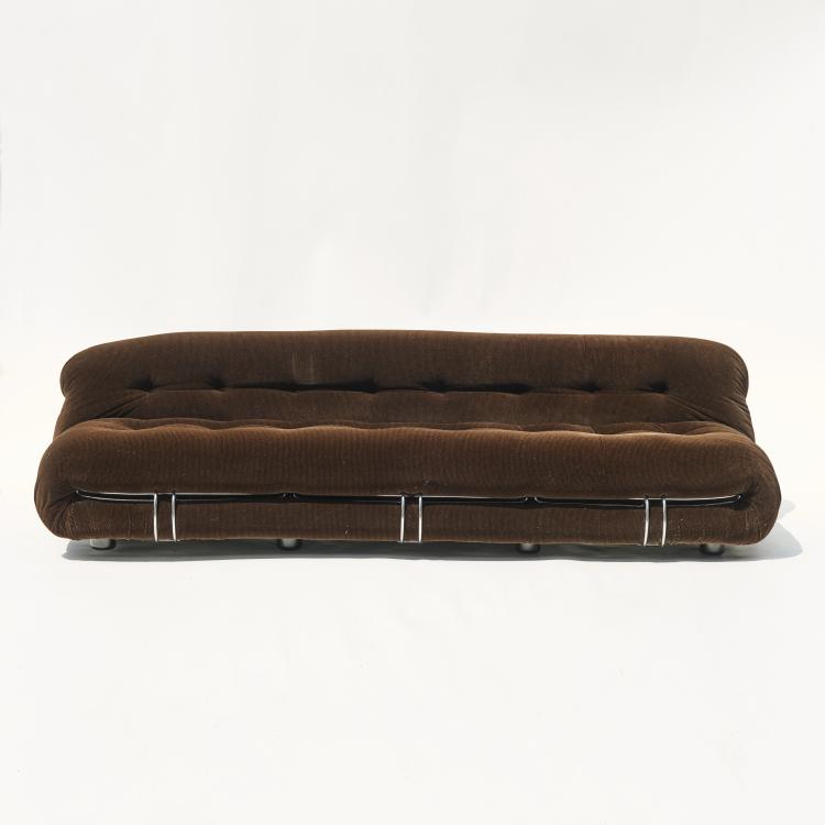 Hauptbild zu Objekt, 'Soriana' three-seater sofa, 1970, Afra Scarpa,Tobia Scarpa, Cassina, Mailand, 170A 159