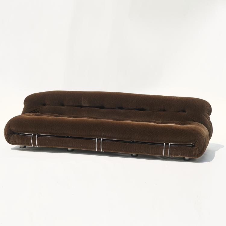 Bild 1 zu Objekt, 'Soriana' three-seater sofa, 1970, Afra Scarpa,Tobia Scarpa, Cassina, Mailand, 170A 159
