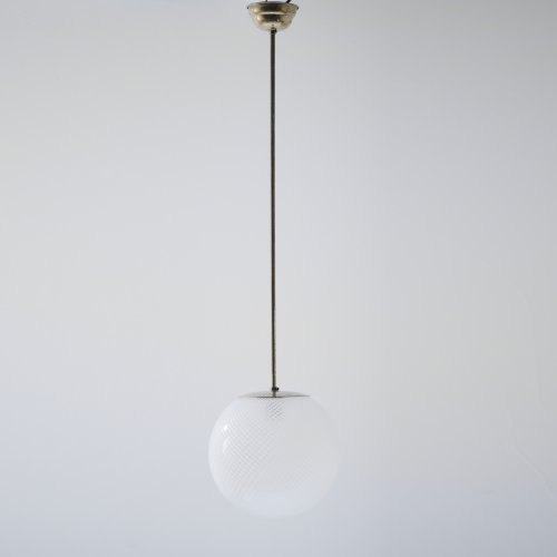 'Reticello' ceiling light, c. 1940