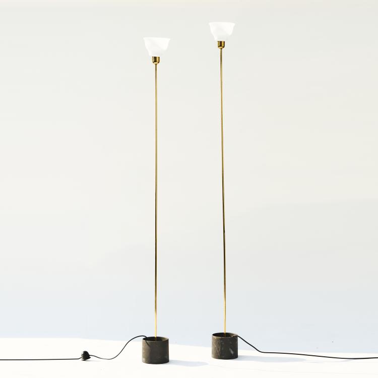 Hauptbild zu Objekt, Zwei Stehleuchten, 1970er Jahre, Italien, 170A 188