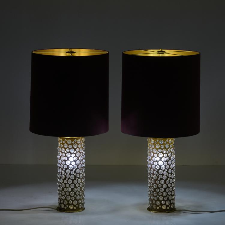 Bild 2 zu Objekt, Zwei Tischleuchten, 1950er Jahre, Nikoll Leuchten, Wien, 170B 364