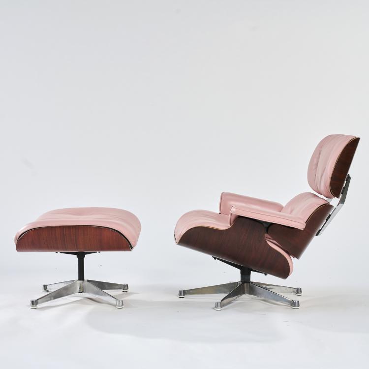 Bild 3 zu Objekt, Armlehnsessel '670' mit Ottoman '671', 1956, Charles Eames,Ray Eames, ICF, Italien f&uuml;r Herman Miller, Zeeland, 170B 363