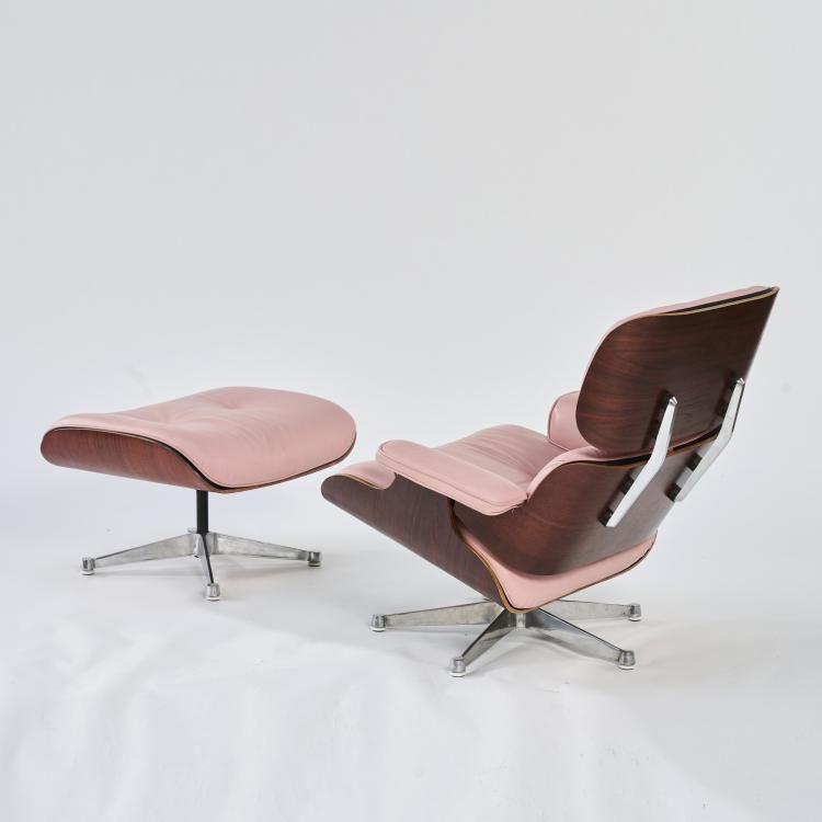 Bild 4 zu Objekt, Armlehnsessel '670' mit Ottoman '671', 1956, Charles Eames,Ray Eames, ICF, Italien f&uuml;r Herman Miller, Zeeland, 170B 363