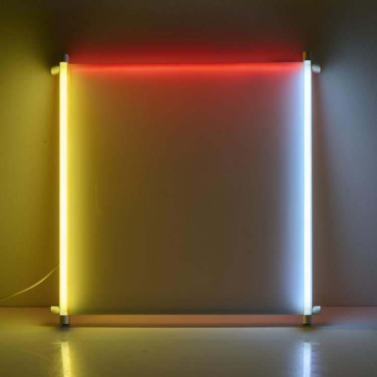Hauptbild zu Objekt, Leuchtobjekt 'Outline', 1985, Aldo van den Nieuwelaar, Nila Lights, Tilburg, 170B 448