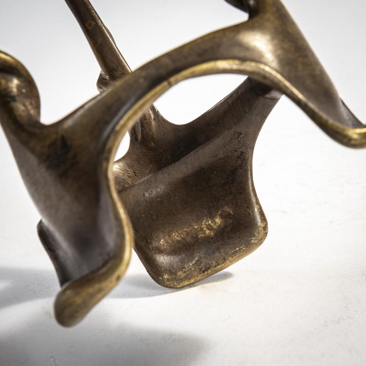 Bild 3 zu Objekt, Montierte Vase 'Streifen und Flecken', um 1903, Koloman Moser (Umkreis), L&ouml;tz Wwe., Klosterm&uuml;hle, 171A 245