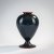 Vase 'Rosso, nero, argento', um 1932