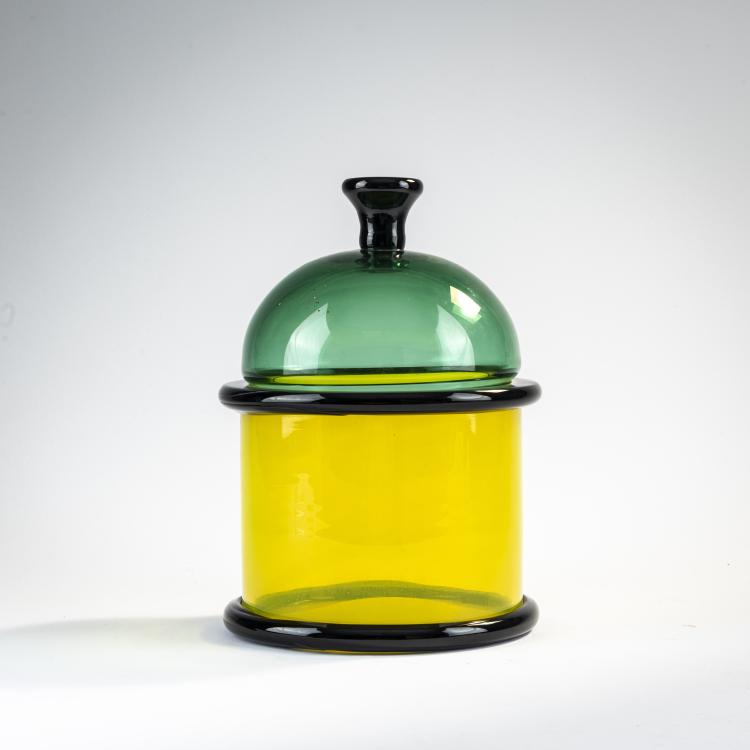 Hauptbild zu Objekt, 'Faliera' jar, 1974, Ettore Sottsass, Vertreria Vistosi, Murano, 170A 260