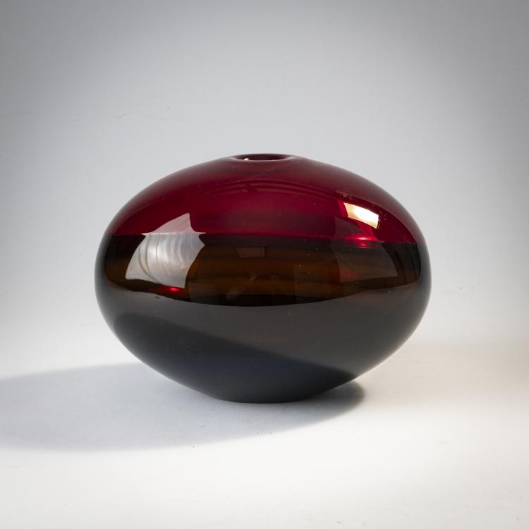 Hauptbild zu Objekt, Vase 'Doppio incalmo', 1990, Timo Sarpaneva, Venini & C., Murano, 170C 601